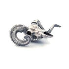 1oz Gold Spartan 999+ Silver Ram Skull Statue Luxury Collectible Gift Buy It Now