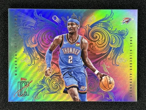 2025 Topps Signature Shai Gilgeous-Alexander Base (RAW)
