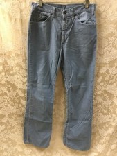Corduroy baby blue pant 42 Talon Zipper 32x32 single stitch 70 80s Levi's 517