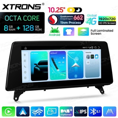  10.25'' Android 14 Car Stereo CarPlay GPS 8+128G IPS for BMW X5/X6 E70/E71 CCC 