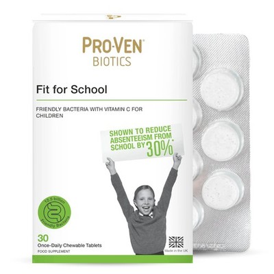 Pro-Ven Probiotika für Kinder (4-16) Passform 30 Stück (1er Pack), weiß 