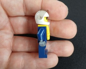 Lego City Forest Police Helicopter Pilot Minifigure Lot of 3 cty0274 from 4439