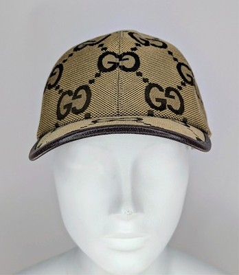 Gucci GG Canvas Baseball Cap XL   Beige - 7275624HAVS - N137