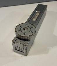 MACHINISTS KARL WIDENMANN PRECISION ANGLE GAUGE SPIRIT LEVEL MADE IN GERMANY