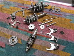 1978 Yamaha DT125 Complete Gear Box Transmission