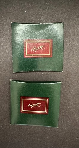 Vintage Hyatt Hotels Travel Sewing Kit Unused Lot of 2
