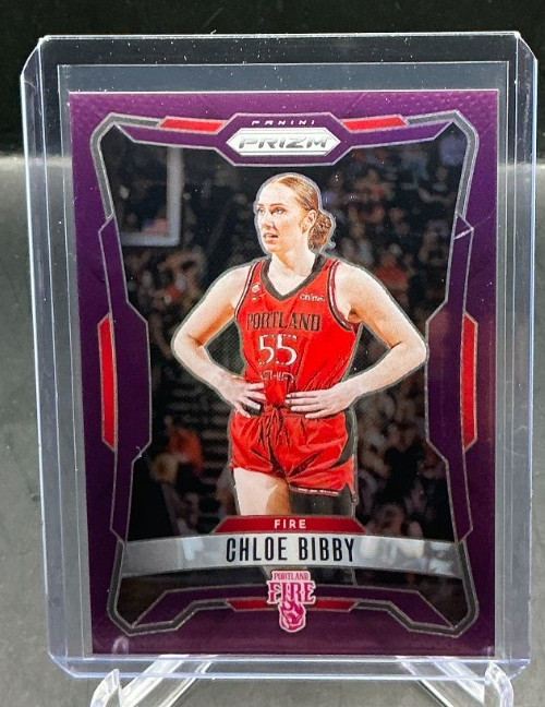 2026 Panini Prizm WNBA CHLOE BIBBY PURPLE PRIZM 014/149 #96