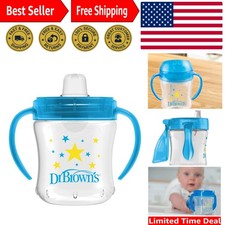 Blue Star Soft Spout Sippy Cup   6oz, Lightweight  Spill-Proof for Babies 6m 