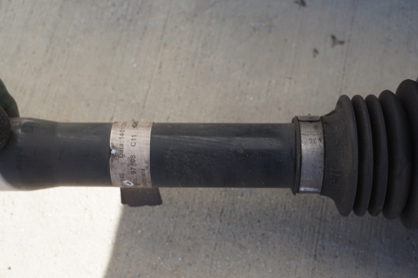 2014 - 2017 Maserati Ghibli Rear Left Side Drive Axle Shaft Drive Shaft