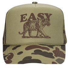 Easy Tiger Foam Trucker Hat Snapback Cap Vintage Style