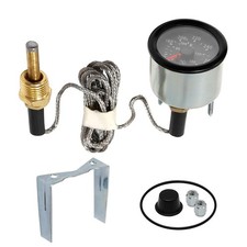 2" /5.2cm Mechanical Water Temperature Temp Gauge for Cars, 12V Mechanical Wa...