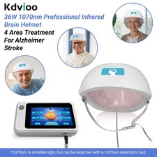 1070nm Infrared Brain Stimulator Helmet 448 Diodes for Parkinson Recovery Clinic