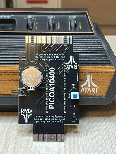 ✅ ATARI 2600 7800 PICOA10400 MULTI CART FLASH ROM CARTRIDGE USB-C VERSION 2025 ✅