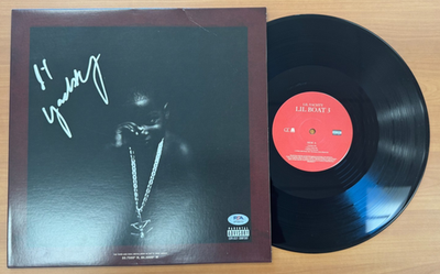 #ad LIL YACHTY Signed Autographed Lil Boat 3 Vinyl Album PSA DNA COA $174.99