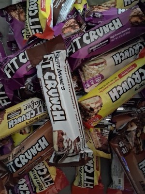 45x assorted Lot of Robert Irvine Protein Bars/snacks