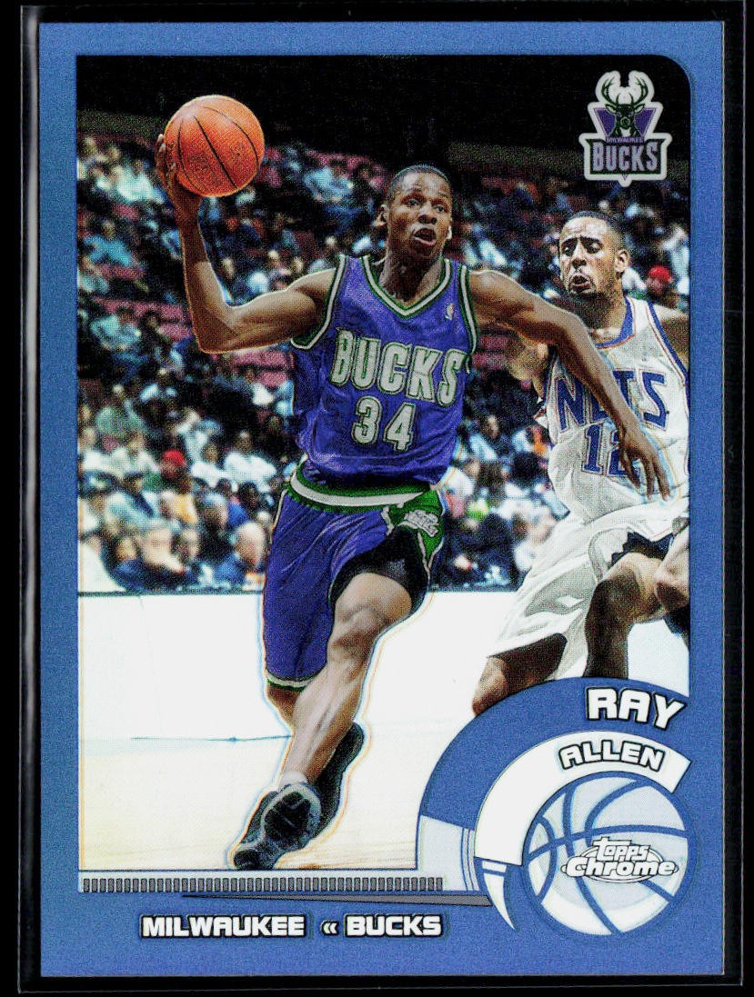 2002-03 Topps Chrome #92 Ray Allen Refractors