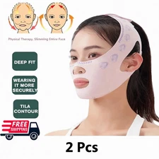 Face Slimming Strap, Reusable Lifting Belt for Chin Contour & Wrinkle Care
