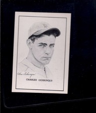 1950 Callahan HOF #34 Charles Gehringer   NM X3465684