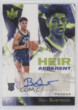2023-24 Panini Court Kings Heir Apparent 34/125 Ben Sheppard #HA-BSP Auto 1bz3