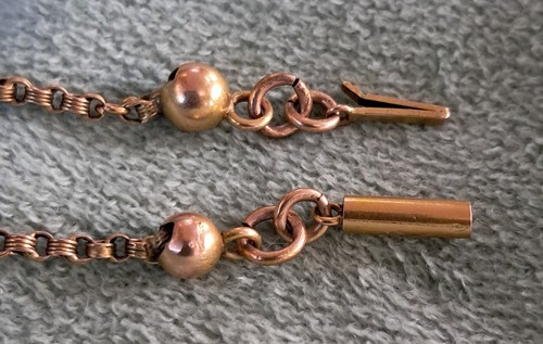 Antique Victorian 15ct Gold Long 54cm Necklace *Rare* - Picture 4 of 15