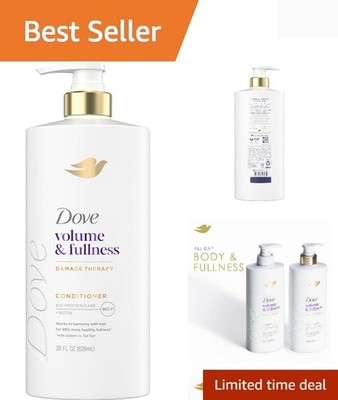 Dove Conditioner Volume & Fullness for Fine, Thin Hair with -Protein Care Tec...