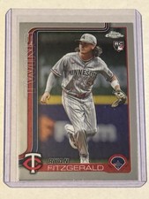 2025 Topps Chrome Update Series - Ryan Fitzgerald #USC8 (RC)