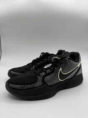 Men's Size 9.5 Nike Swaroski x Ja 2 LX Black Label Pack HV9999-001