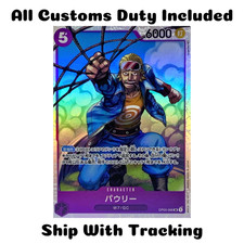 ONE PIECE TCG JAPANESE CARD PILLARS OF STRENGTH Paulie OP03-066 SR Super Rare