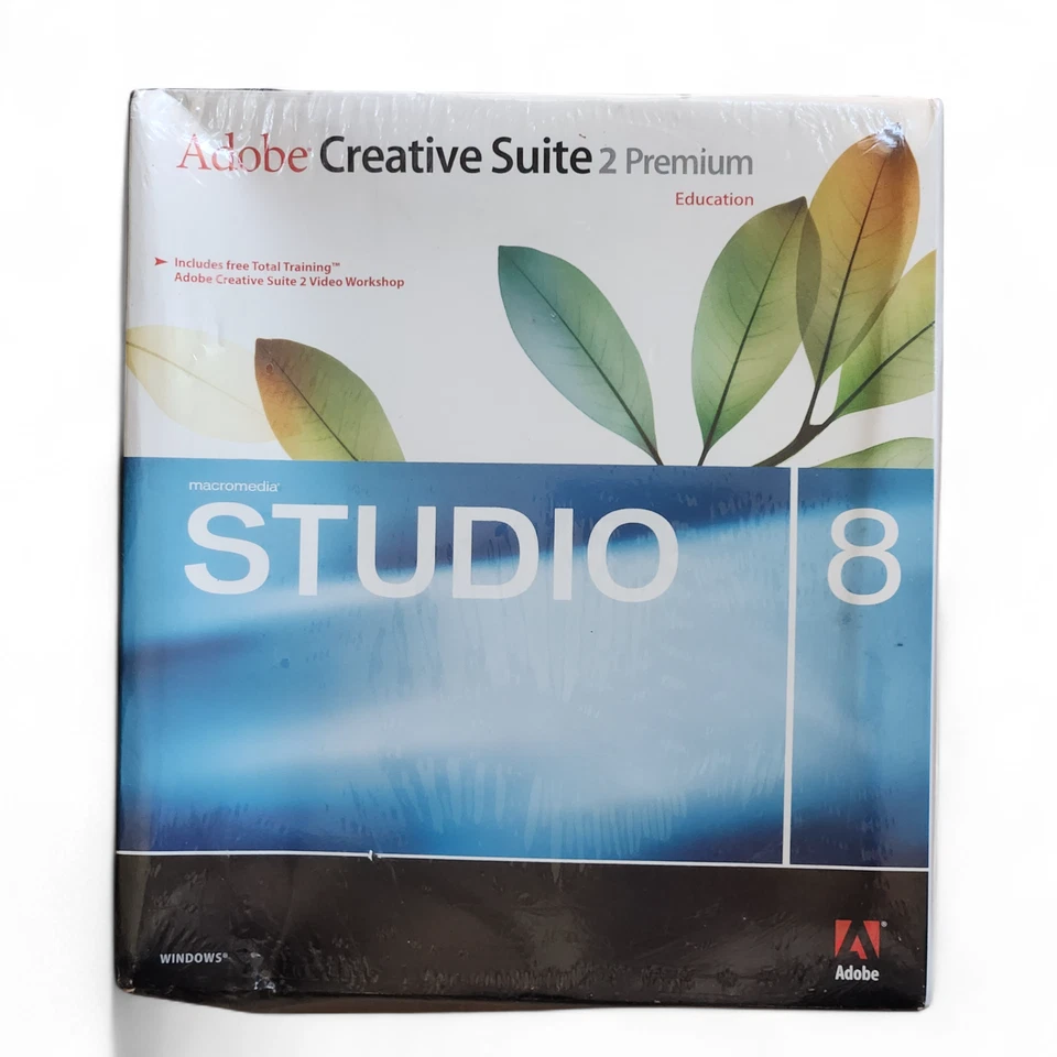 Adobe Creative Suite 2 Premium STUDIO 8 For Windows Brand New Sealed - Image 4 of 4