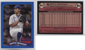 2024 Topps Series 2 1989 Topps Baseball Blue Shota Imanaga #89B2-4 Rookie RC