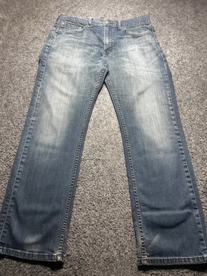 Levis 559 Jeans Men 34x29 Casual Workwear Western Blue Denim Straight Leg Jean