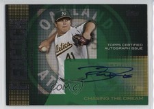 2013 Topps Chasing The Dream Auto Brad Peacock #CDA-BP Auto 1r9d