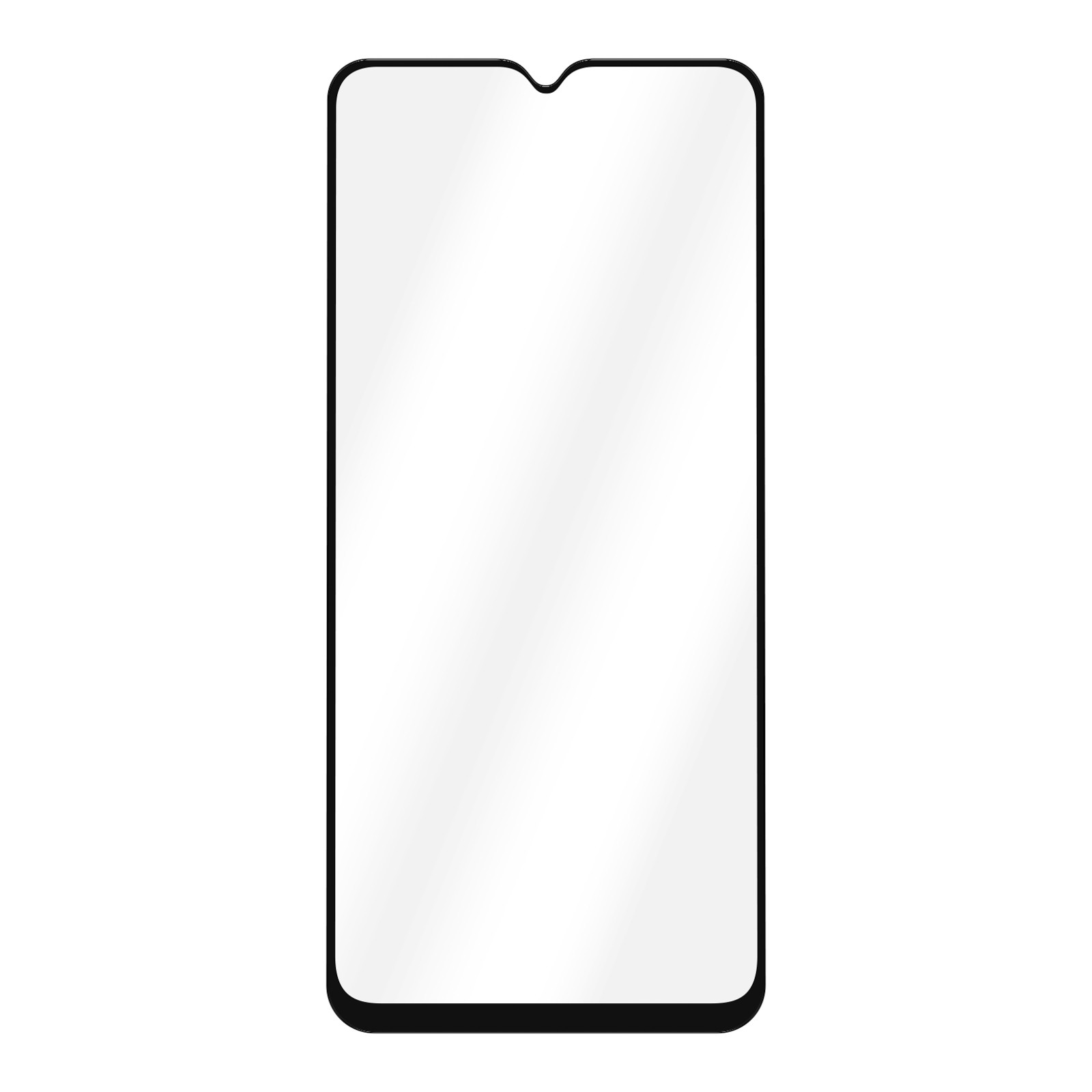 Verre trempé 9H pour Honor X7 film de protection écran en noir