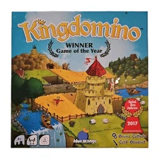 Kingdomino Family Strategy Dominoes Board Game 2017 Blue Orange Complete