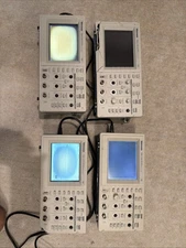 LOT OF 4 Tektronix TDS210 2 Channel Real Time Digital Oscilloscope - TDS 210