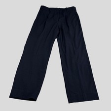 J.Crew Factory Womens 8 Pleated Trouser Black Careerwear Office Contemporary NWT