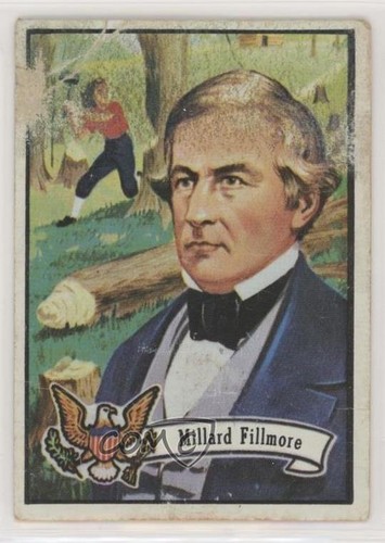 1972 Topps US Presidents Millard Fillmore #13 d4y | eBay
