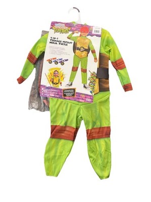 Teenage Mutant Ninja Turtles 4-in-1 Child Costume Jumpsuit Size Toddler 2T. New
