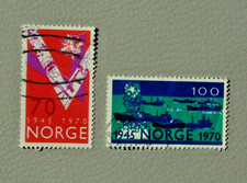 Norway Stamps .. 1970 25th Anniversary of the WW II Liberation .. Used