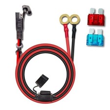 16AWG 2FT Charger Cable, SAE to O Ring Terminal Quick Disconnect 16awg2ft