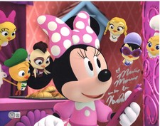 Kaitlyn Robrock signed 11x14 Photo Disney Minnie Mouse Beckett Authentication