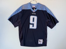 Steve McNair Tennessee Titans 1999 NFL Authentic M&N Jersey Size Large