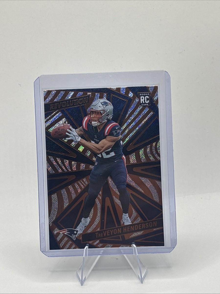 Treveyon Henderson Revolution RC 2025 #244 New England Patriots RB