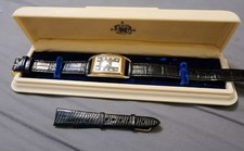Vintage Hamilton Sutton 14K Gold Filled Rectangular Manual Wind Men's Watch