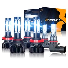For Nissan Maxima 2009-20146pcs Led Headlight Hilofog Light Bulbs Combo Kit