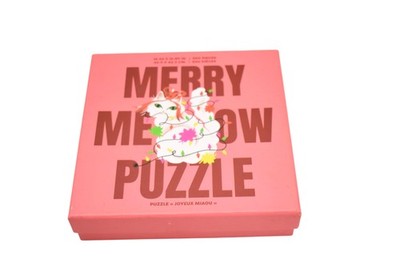 Anthropologie Merry Meow Cat Jigsaw Puzzle 500 Pieces Holiday Anthropologie Merry Meow Cat Jigsaw Puzzle 500 Pieces Holiday