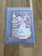 2025 Topps Chrome Saphire  - Autographs James Wood 59/199