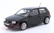 New Volkswagen VW Golf IV GTi year 1998 black 1:18 Norev Diecast Model Car