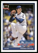 Shohei Ohtani 2026 Topps #T91-100 1991 Topps Baseball 35th Anniversary Dodgers