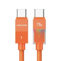 Usams 240W Usb-C-Zu-Usb-C-Kabel, 1,2 M, Schnellladefunktion FüR Handys Und Lapto